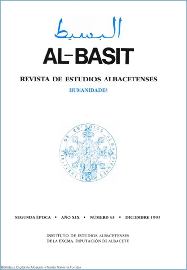 AL-BASIT: Revista de Estudios Albacetenses, número 33