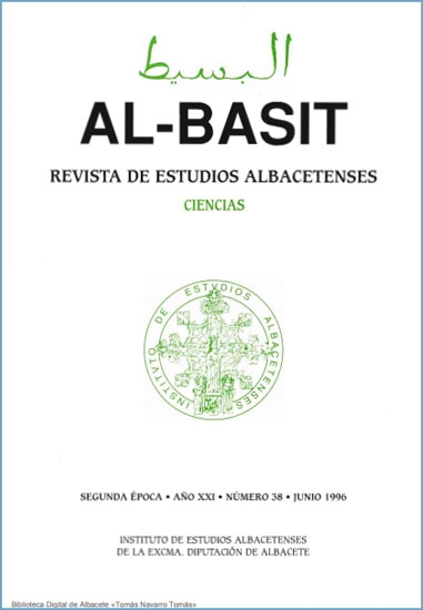 AL-BASIT: Revista de Estudios Albacetenses, número 38