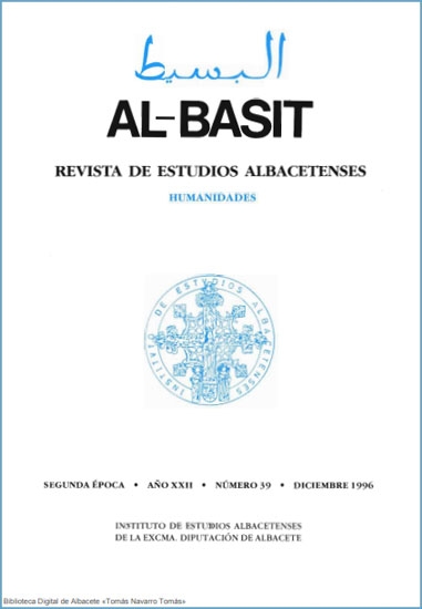 AL-BASIT: Revista de Estudios Albacetenses, número 39