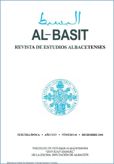 AL-BASIT: Revista de Estudios Albacetenses, número 44