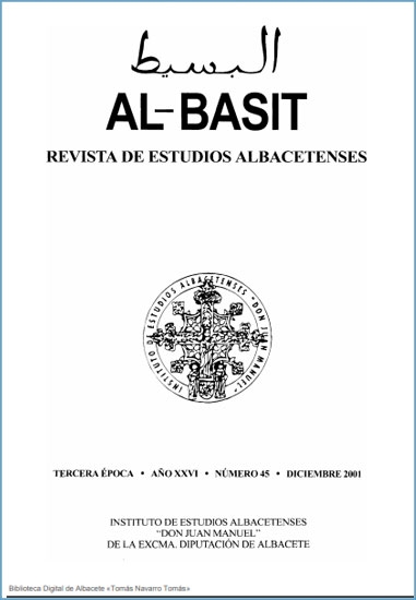 AL-BASIT: Revista de Estudios Albacetenses, número 45