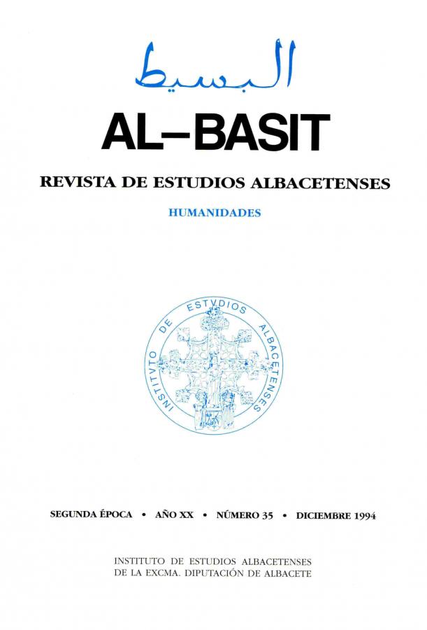 AL-BASIT: Revista de Estudios Albacetenses, número 09