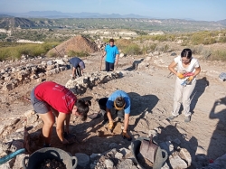 Excavaciones en yacimiento protohistórico Los Almadenes