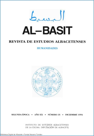 AL-BASIT: Revista de Estudios Albacetenses, número 35