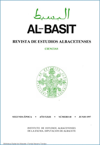 AL-BASIT: Revista de Estudios Albacetenses, número 40
