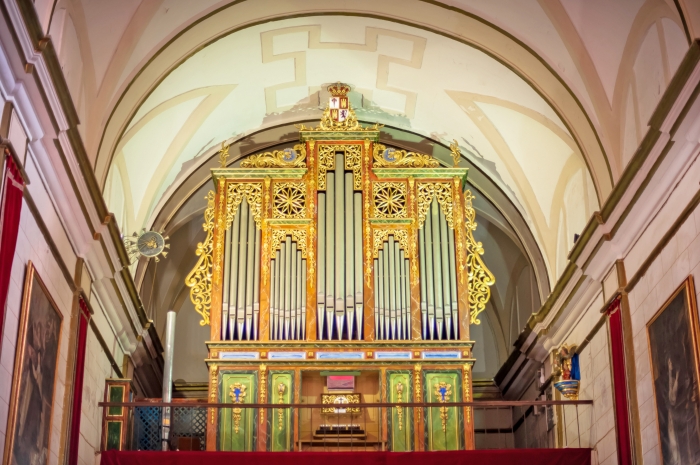 Recorriendo Albacete Órgano del Convento de Padres Carmelitas Descalzos