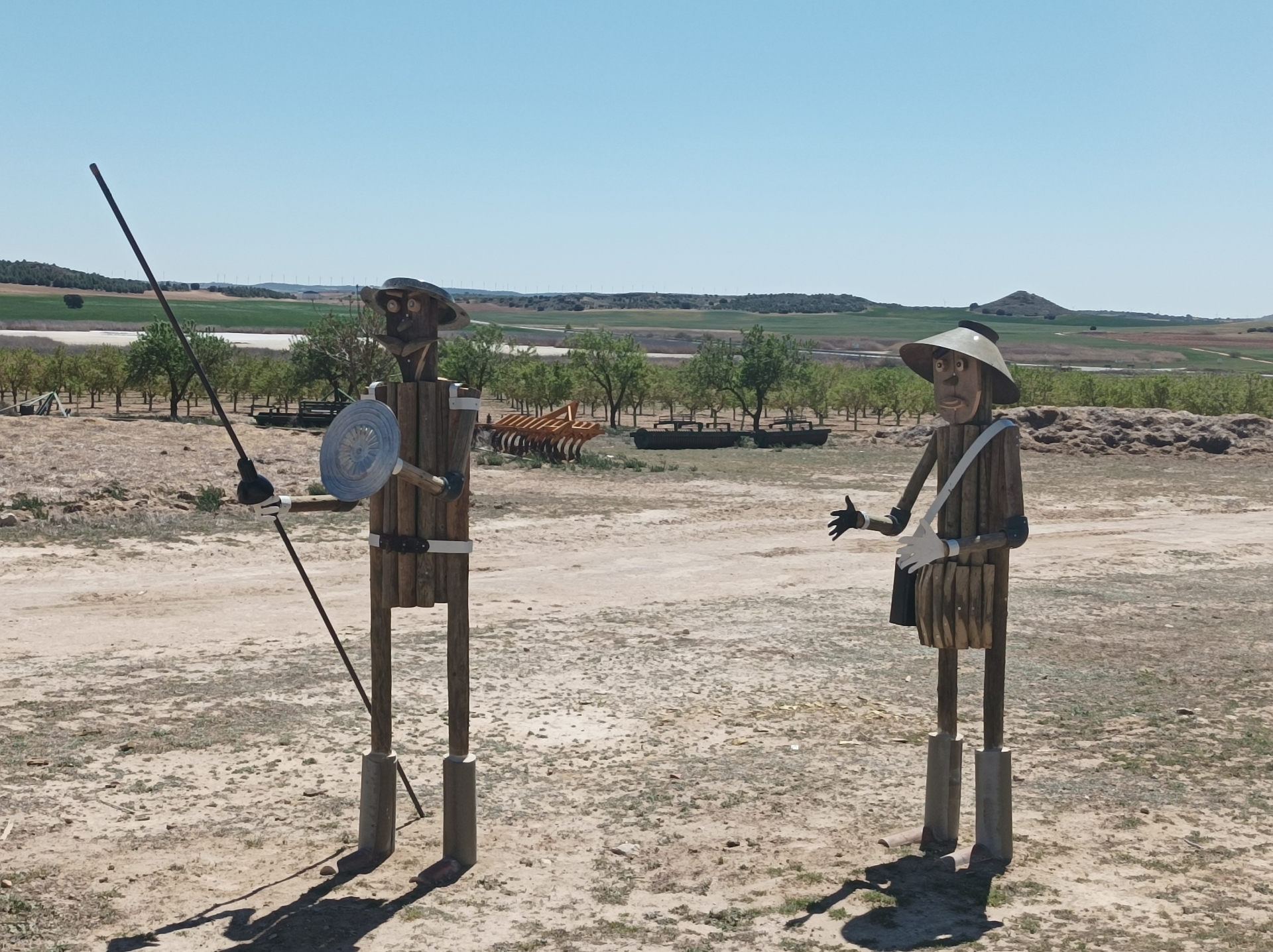 Albacete Ahora Don Quijote y Sancho Panza en Horna