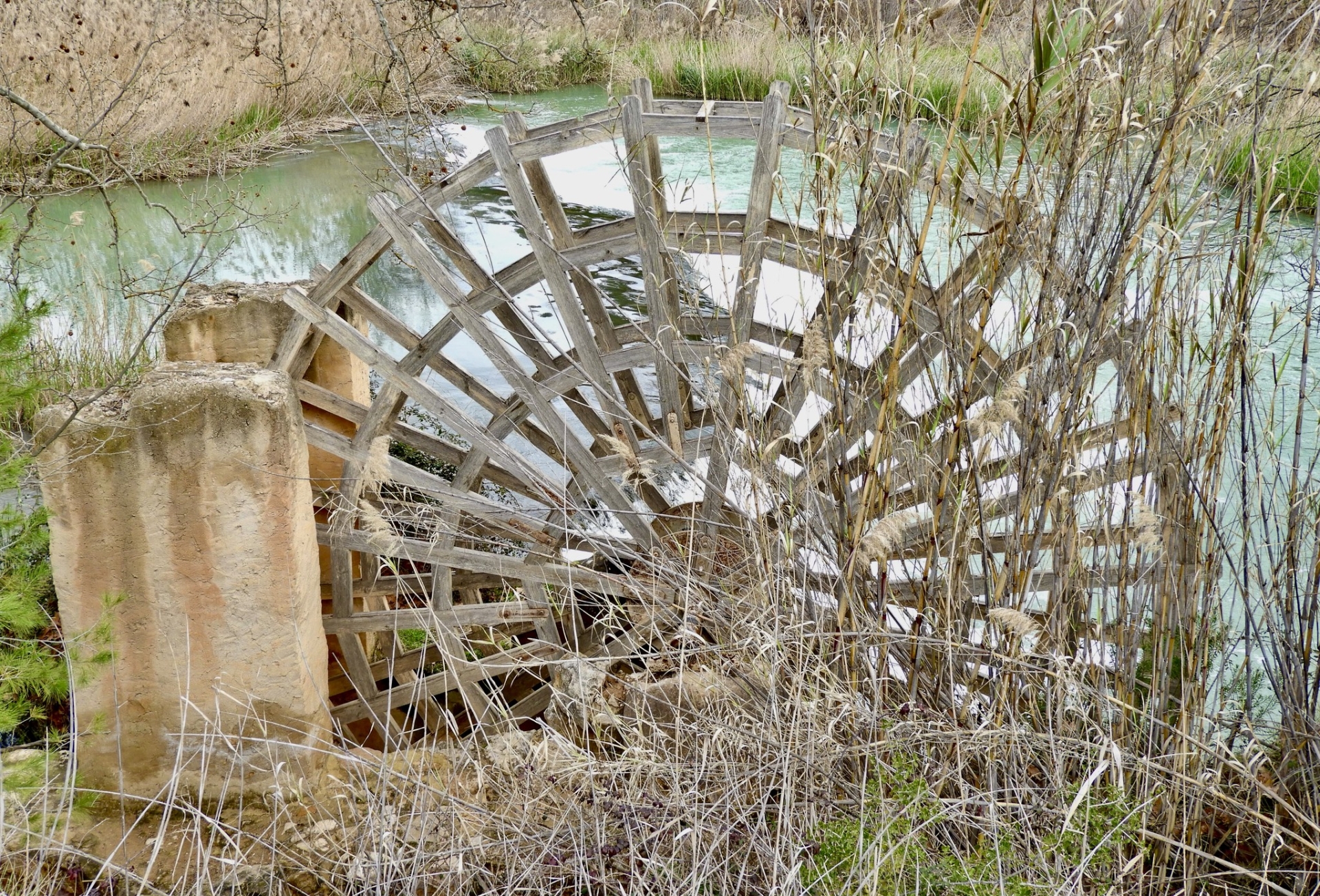 Albacete Ahora Noria de los Basilios, Río Cabriel
