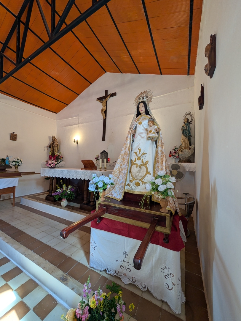 Albacete Ahora Virgen del Rosario en la iglesia de San Isidro Labrador del Ituero