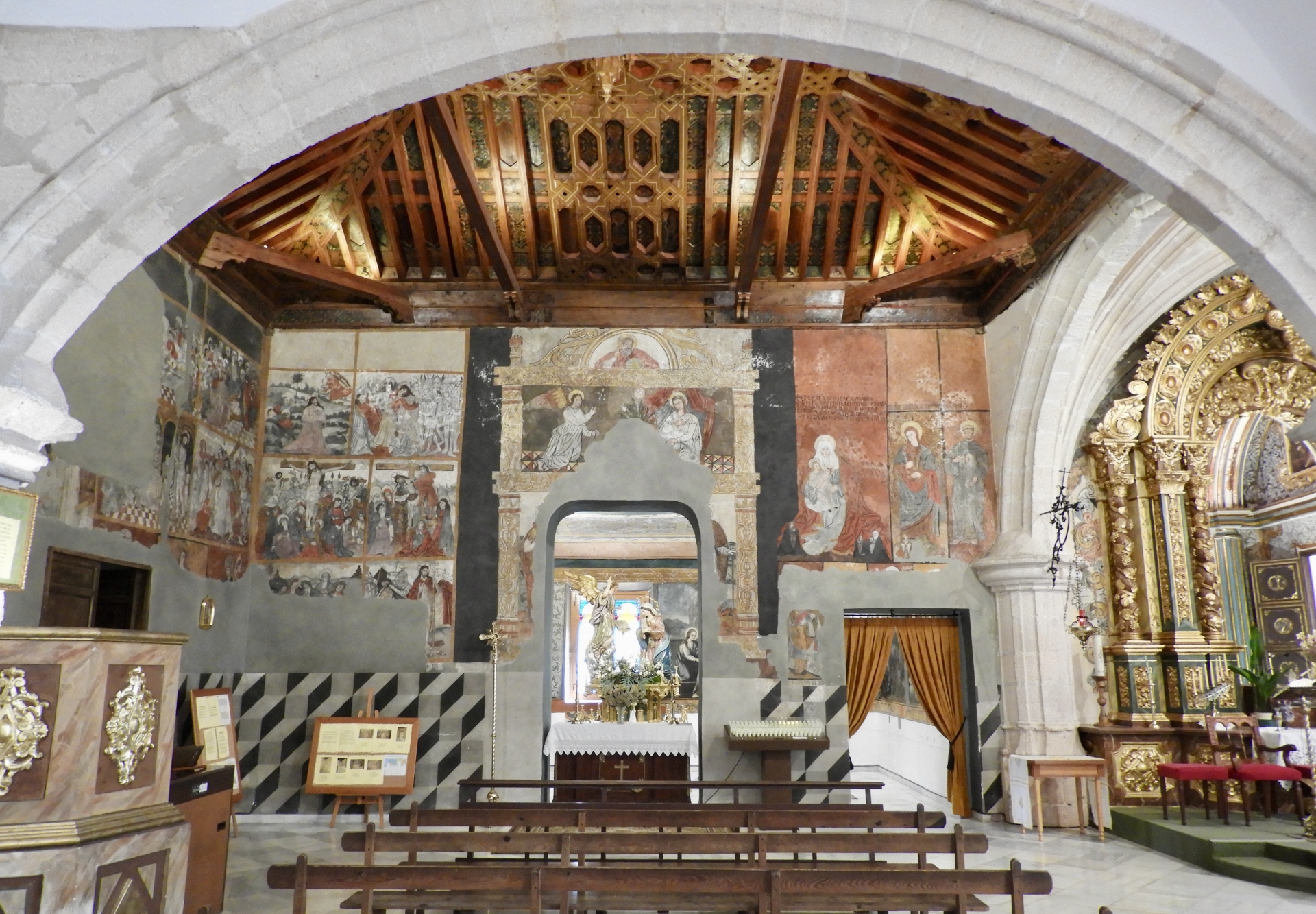 Albacete Ahora Pinturas  en el Santuario de Nuestra Señora de la Encarnación