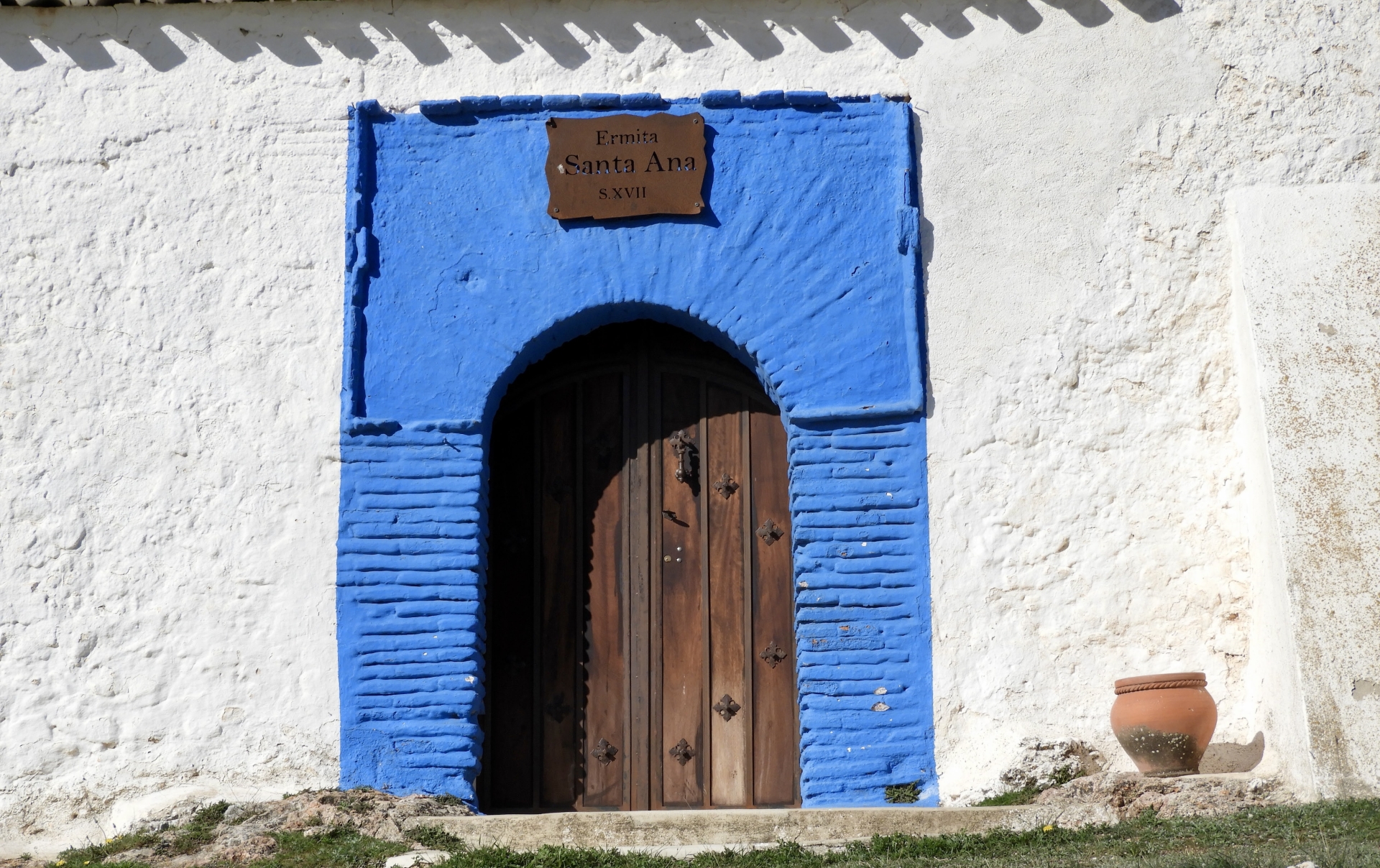 Albacete Ahora Puerta de acceso a la ermita Santa Ana