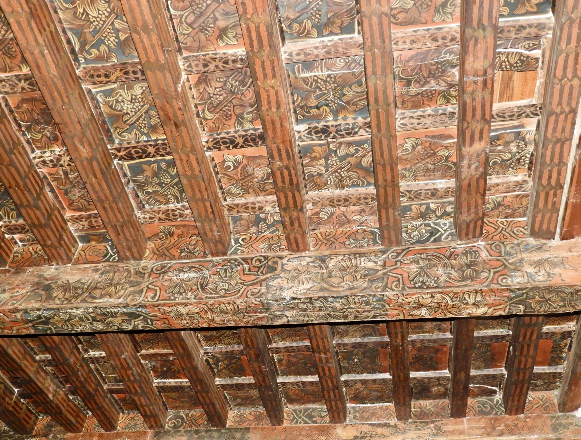 Albacete Ahora Detalle pinturas Iglesia San Sebastián