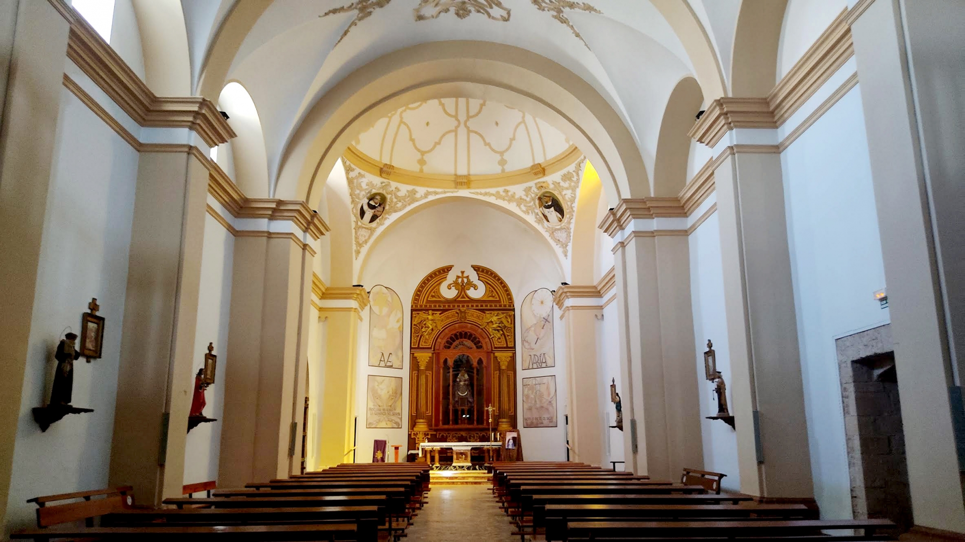 Albacete Ahora Interior del santuario de Ntra. Sra. de los Remedios