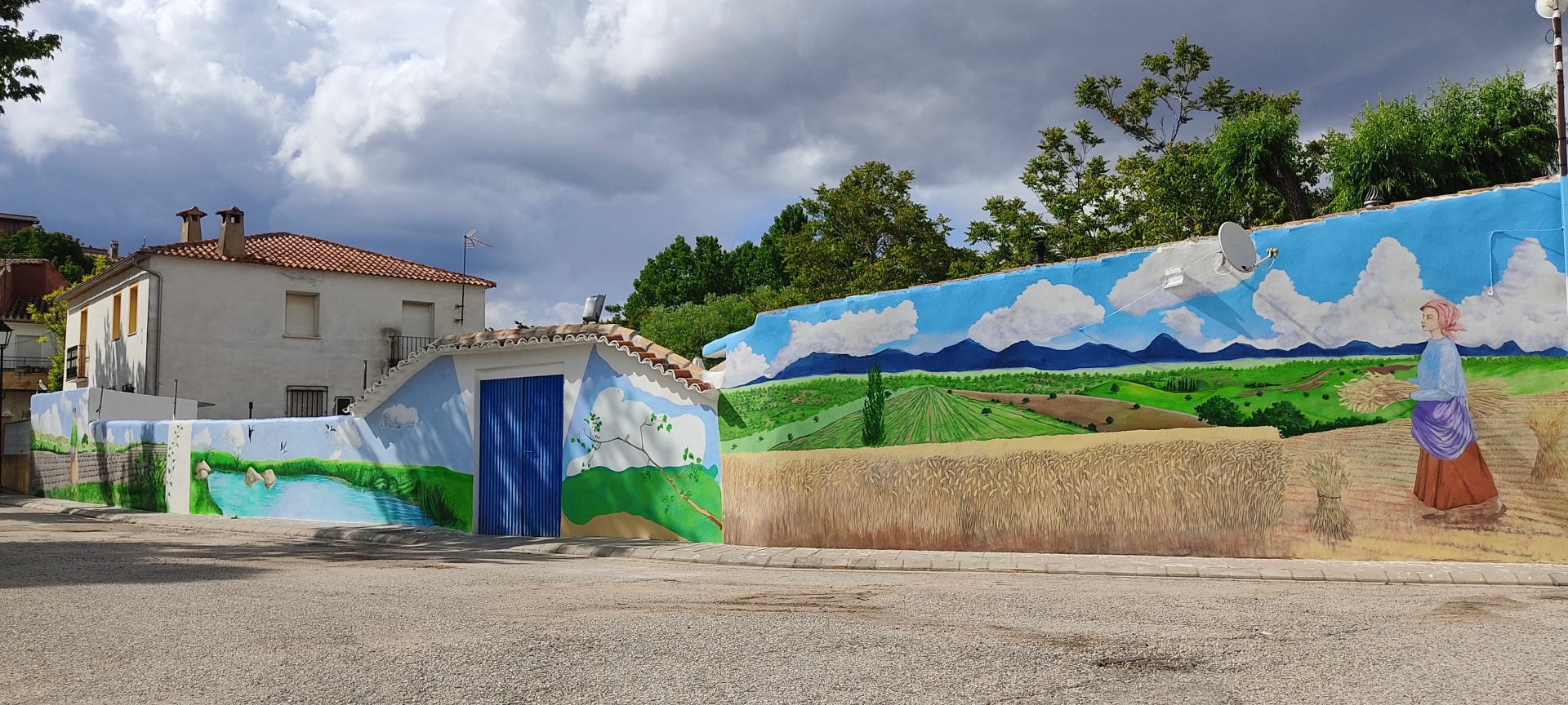 Albacete Ahora Mural en Masegoso